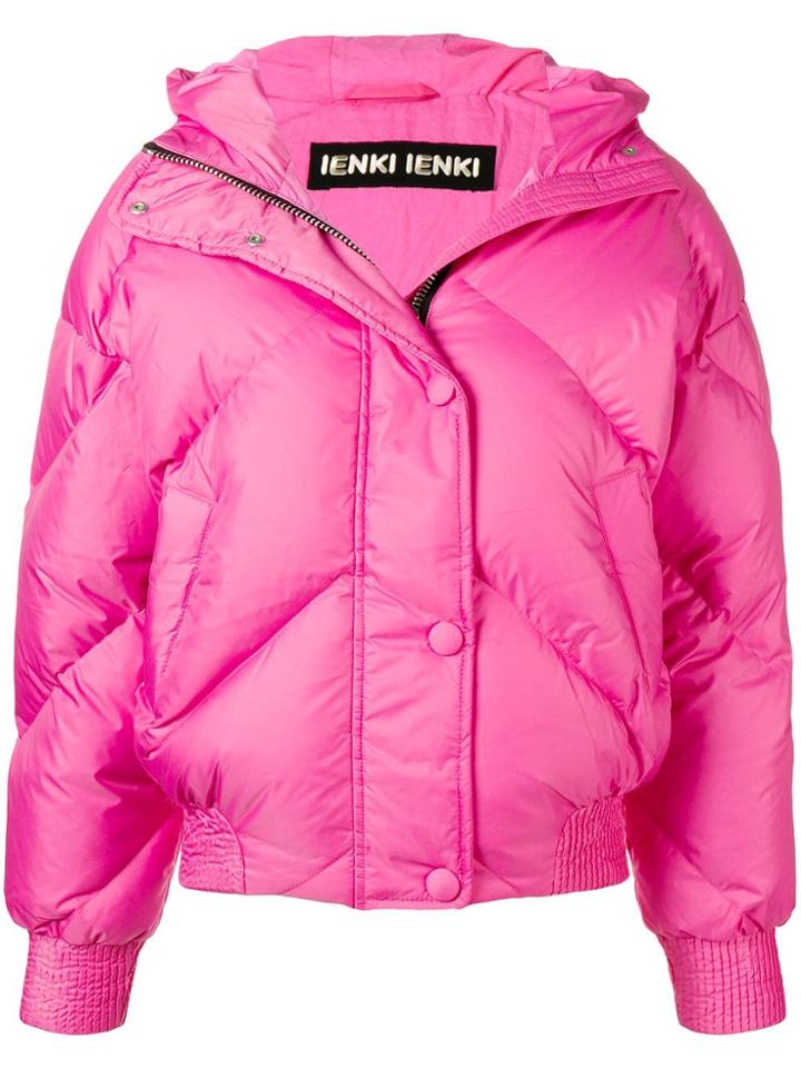 Ienki Ienki Hooded Puffer Jacket - Pink