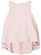 C/meo Cropped Top - Pink & Purple