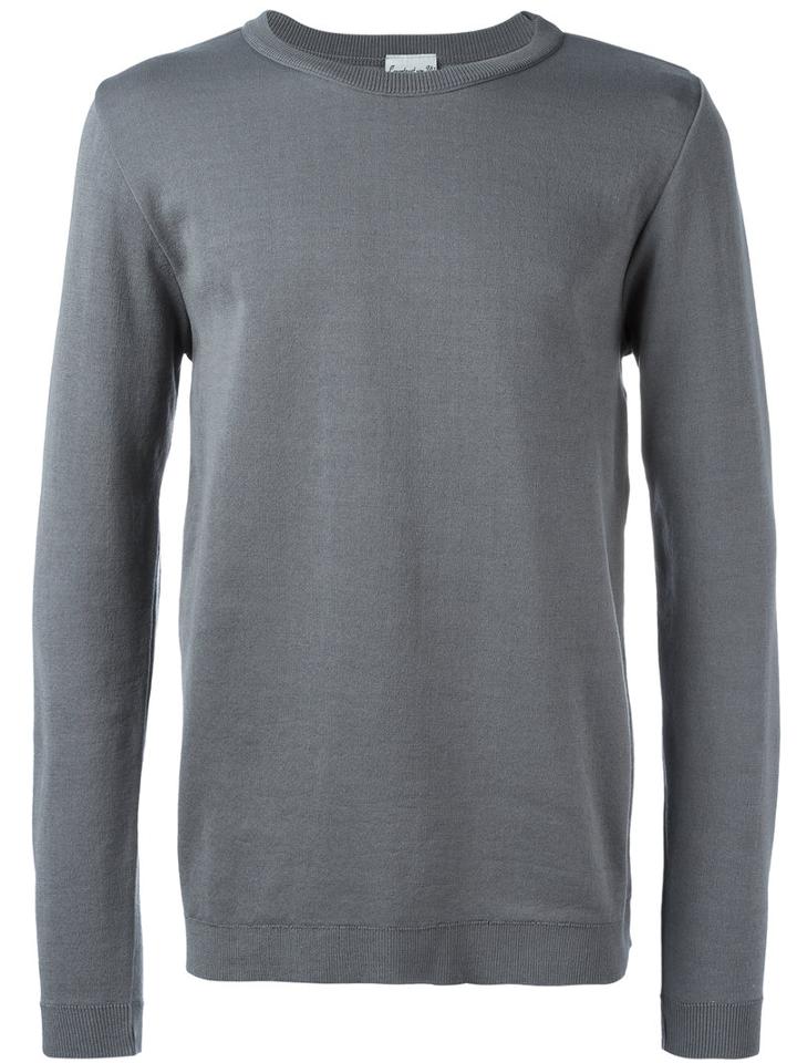 S.n.s. Herning Imitation Sweatshirt, Men's, Size: Medium, Grey, Cotton/polyester