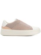 Geox Nhenbus Knit Sneakers - Pink & Purple