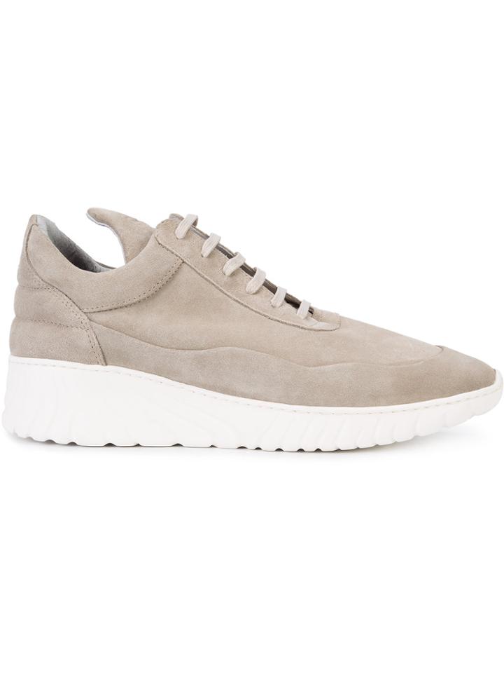 Filling Pieces Roots Runner Roman Trainers - Grey