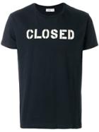 Closed Logo Print T-shirt - Blue