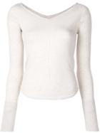 Lemaire Boat Neck Blouse - White