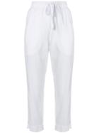 Xirena Cropped Straight Leg Trousers - White
