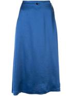 08sircus Satin Skirt - Blue