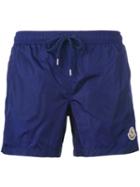 Moncler - Pocketed Swim Shorts - Men - Polyamide/polyester - Xxl, Blue, Polyamide/polyester