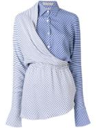 Palmer / Harding Mirror Layered Shirt - Blue