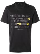 Y-3 Tone-on-tone Slogan T-shirt - Black