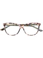 Dior Eyewear Montaigne 49 Glasses - Brown
