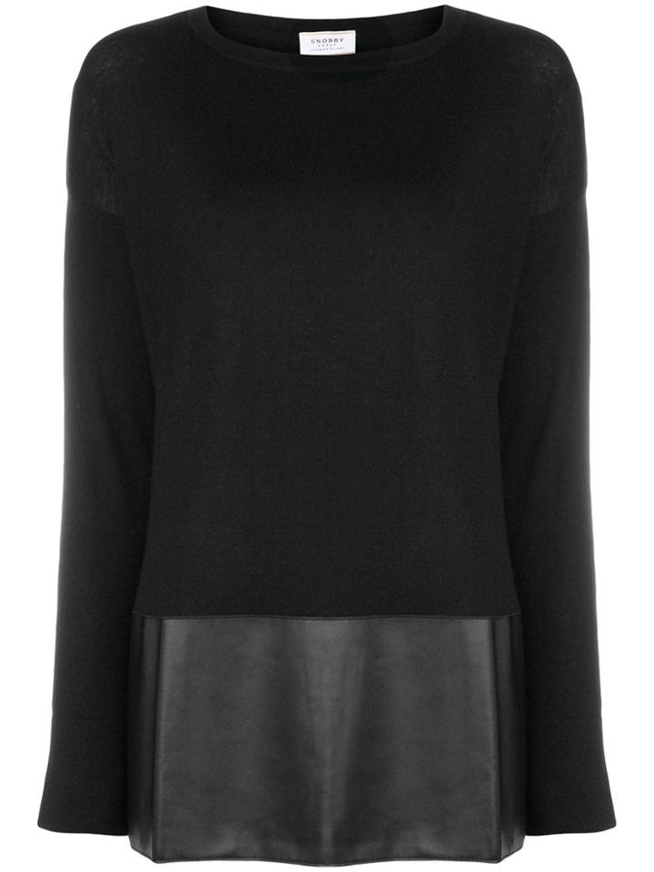 Snobby Sheep Cashmere Long Jumper - Black