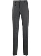 Incotex Concealed Front Trousers - Grey