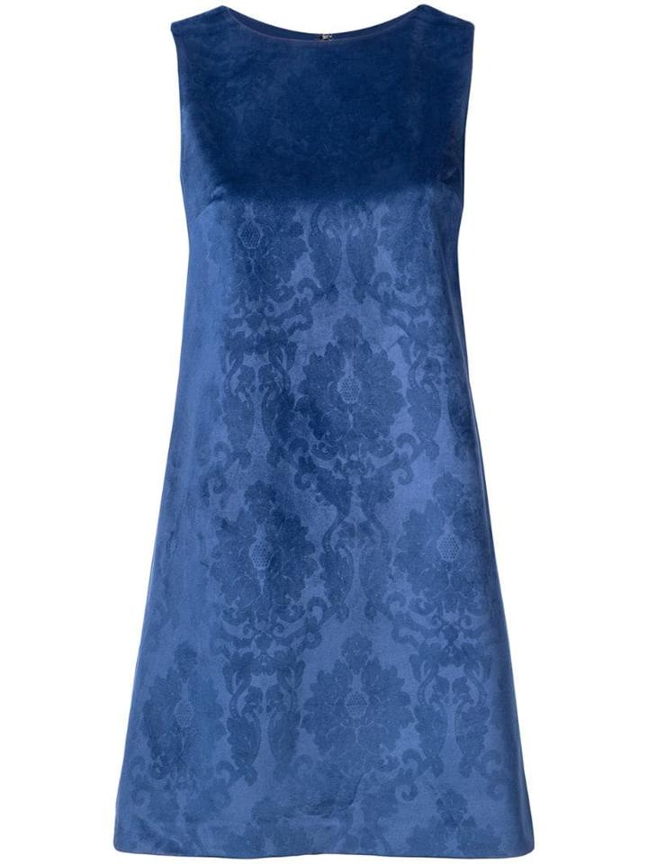 Alice+olivia Printed Shift Dress - Blue