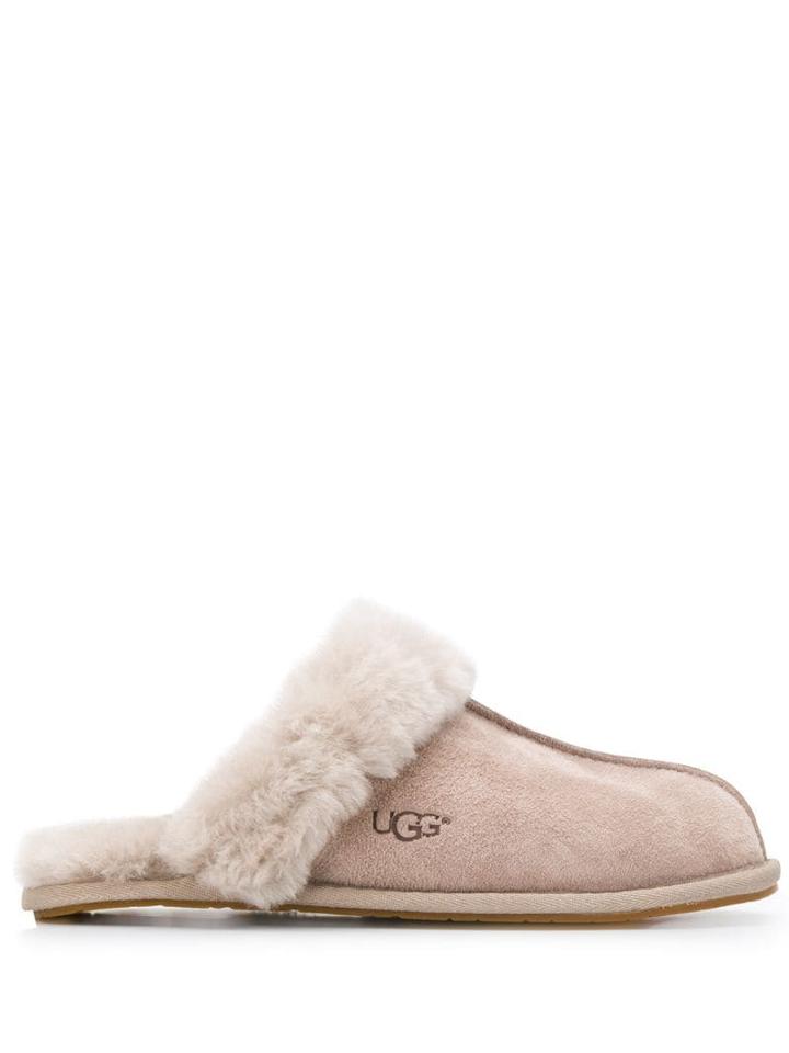 Ugg Australia Faux Fur Lined Slippers - Grey