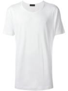 Diesel Black Gold Scoop Neck T-shirt, Men's, Size: Xs, White, Viscose
