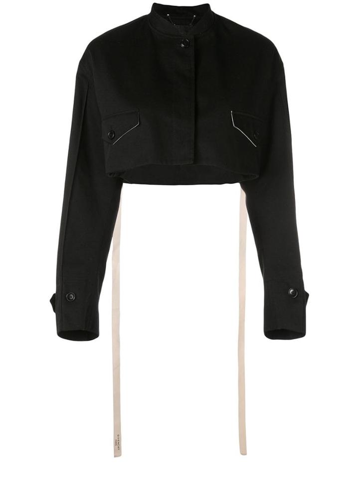 Givenchy Cropped Jacket - Black