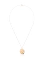 Sasha Samuel Heather Circular Gold-plated Locket Necklace - Metallic