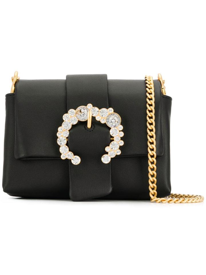 Tory Burch Greer Satchel Bag - Black