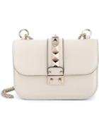 Valentino Valentino Garavani 'glam Lock' Shoulder Bag, Women's, Leather/metal