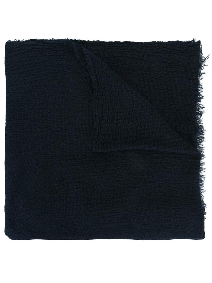 Faliero Sarti 'ciniglina' Scarf, Women's, Blue, Silk/modal/rayon