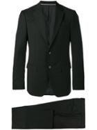 Z Zegna - Two-piece Suit - Men - Cupro/wool - 48, Black, Cupro/wool