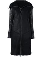 Isaac Sellam Experience Shearling Coat - Black