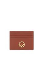 Fendi F Motif Cardholder - Brown