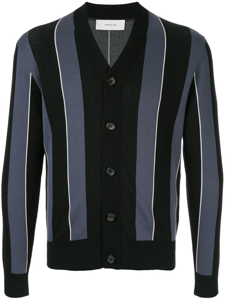 Cerruti 1881 Striped Cardigan - Multicolour