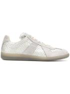 Maison Margiela Woven Replica Sneakers - Grey