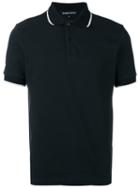Skull Embroidered Polo Shirt - Men - Cotton - S, Black, Cotton, Markus Lupfer