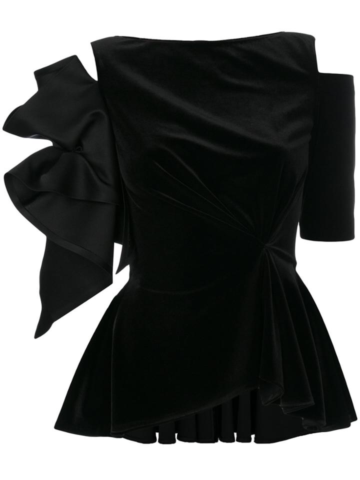Talbot Runhof Nazan Top - Black