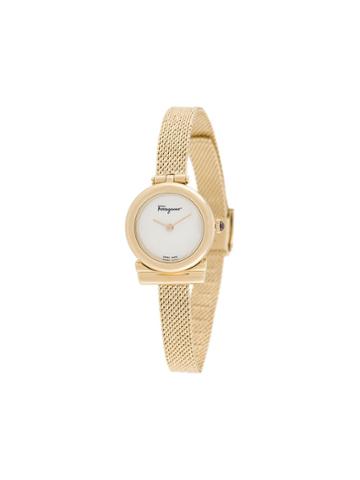 Salvatore Ferragamo Watches Gancini Slim 22mm Watch - Gold