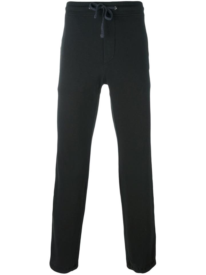 James Perse Drawstring Track Pants - Black