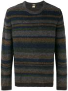 Massimo Alba Striped Sweater - Grey