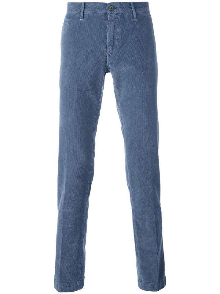 Jacob Cohen Slim-fit Trousers, Men's, Size: 33, Blue, Cotton/spandex/elastane