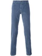 Jacob Cohen Slim-fit Trousers, Men's, Size: 33, Blue, Cotton/spandex/elastane