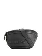 Diesel Belt Bag In Leather - Black