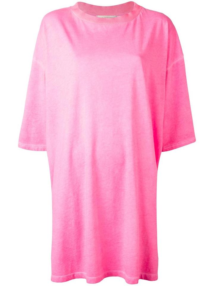 Amen Oversized T-shirt, Women's, Pink/purple, Cotton
