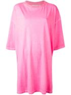Amen Oversized T-shirt, Women's, Pink/purple, Cotton