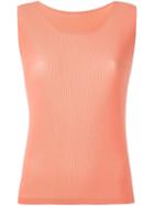Pleats Please By Issey Miyake Micro Pleat Tank Top
