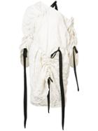 Rosetta Getty Multi Drawstring Dress - 6 - Unavailable