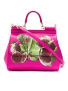 Dolce & Gabbana Fig Print Tote Bag - Pink