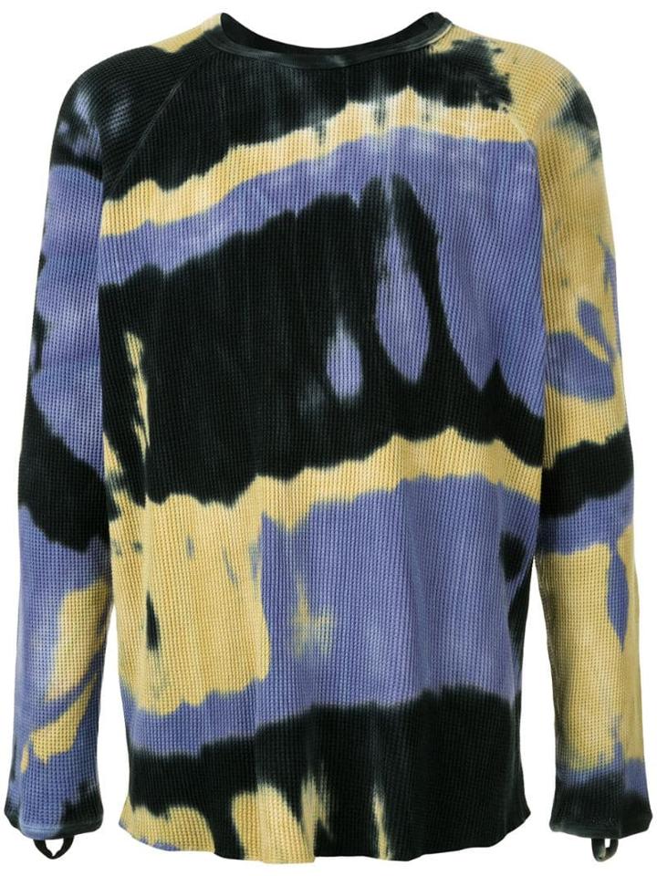 Sasquatchfabrix. Tie-dye Crew Neck Sweater - Purple