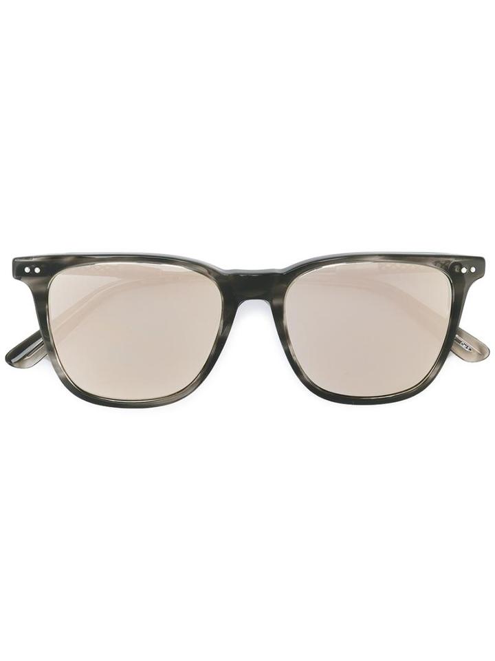 Bottega Veneta Eyewear Square Frame Sunglasses, Adult Unisex, Black, Acetate/metal (other)