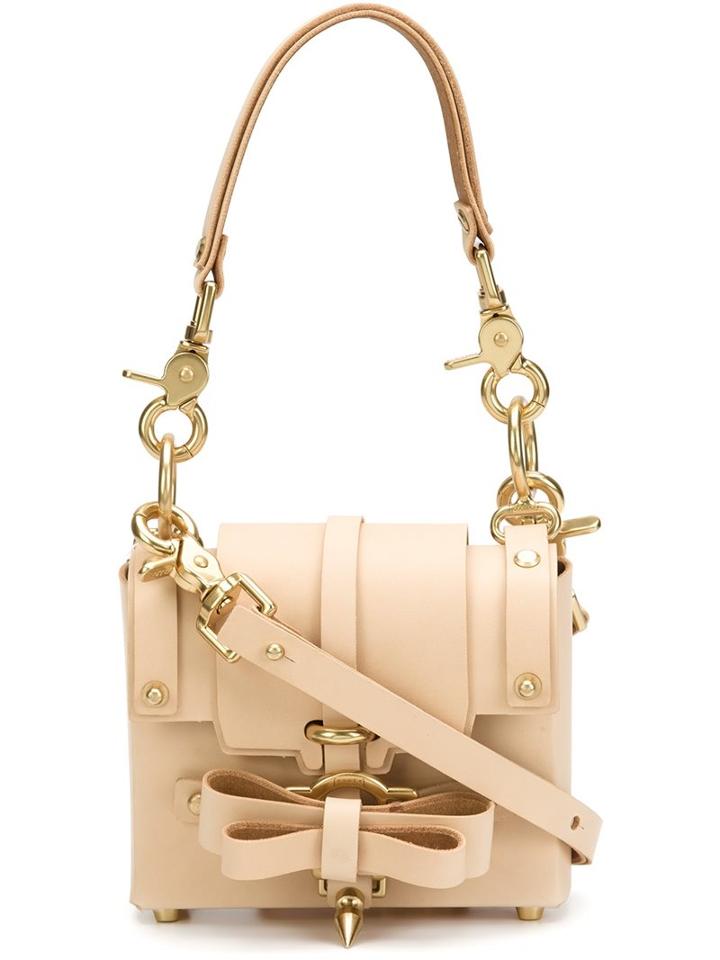 Niels Peeraer Gold-tone Hardware Clutch, Women's, Nude/neutrals