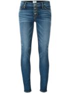 Hudson - 'ciara' Skinny Jeans - Women - Cotton/polyurethane - 26, Blue, Cotton/polyurethane