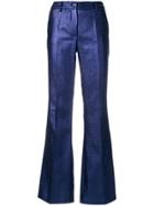 P.a.r.o.s.h. Flared Trousers - Blue