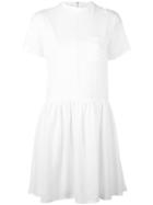 Alyx - Pocket Detail Dress - Women - Cotton/viscose - Xs, White, Cotton/viscose