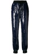 Hilfiger Collection Sequin Embellished Track Pants - Blue