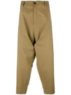 Société Anonyme Sauvage Summer Trousers, Adult Unisex, Size: Small, Brown, Cotton/viscose