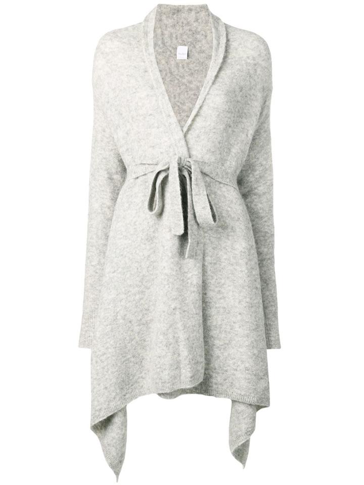 Max Mara Belted Cardigan - Grey